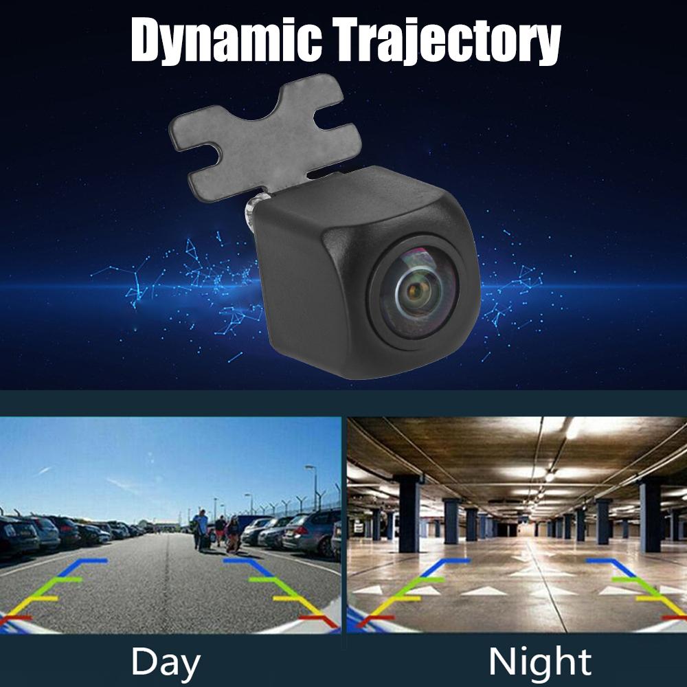 Универсальная водонепроницаемая 720P AHD/CVBS Mini Fisheye 170° Автомобильная камера заднего вида Автомобильное ночное видение Мониторинг парковки Широкоугольная резервная камера