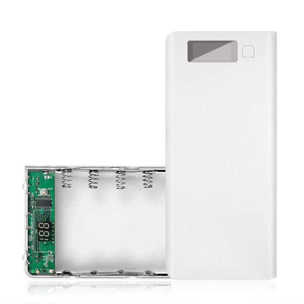 Cold Light Screen Battery Holder 8*18650 Charging Storage Case Mobile Phone Charger Shell Case