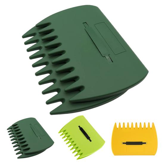 Пара совков для листьев Ручные грабли Когти для сбора листьев Садовый мусор