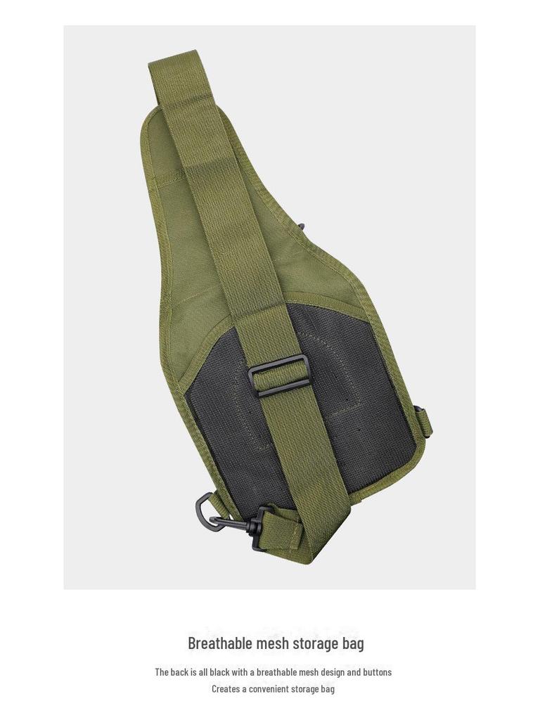 Многофункциональная камуфляжная тактическая сумка через плечо для езды на велосипеде и занятий спортом на открытом воздухе