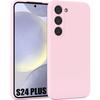Case for Samsung Galaxy S24 Plus - Silicone - Shockproof - Light Pink