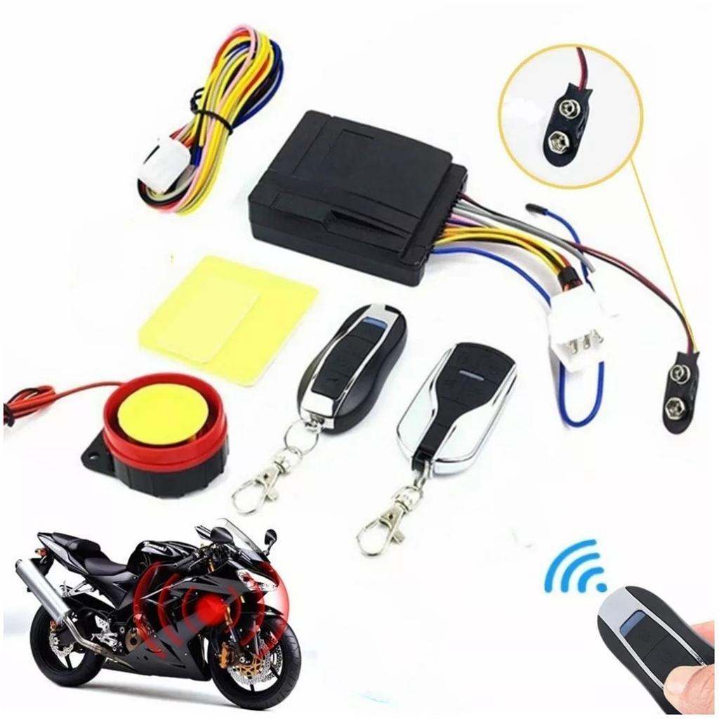 Motorcycle alarm, motorcycle anti-theft device, car anti-theft safety device, one key start, engine shutdown, car search, dual