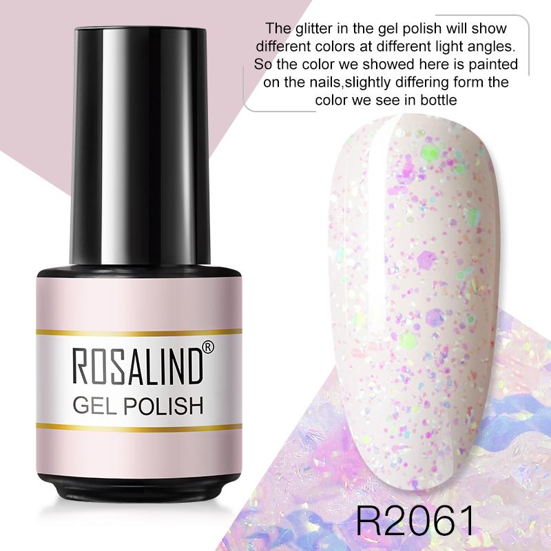 Блестки Гель-лак для ногтей Soak Off Яркий цветной гель-лак для дизайна ногтей Блестящий УФ-гель-лак для ногтей