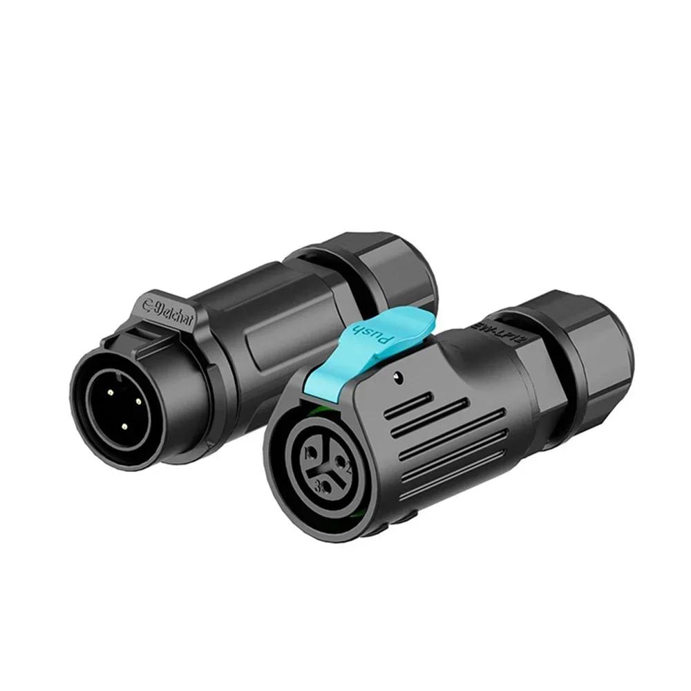 LP12 M12 IP67 3A 5A 2 3 4 5 6 7 8 Pin Solder Wire Cable Connector Waterproof Male Female Aviation Plug Socket Quickly Connected