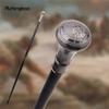 Russia Style Hoise A Flag Totem Relief Walking Cane Fashion Walking Stick Gentleman Luxury Crosier Knob Walking Stick 93cm