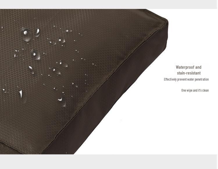 Водонепроницаемая съемная кровать для собак и кошек: Стираемый спальный коврик на все сезоны, подходит для питомцев от маленьких до крупных