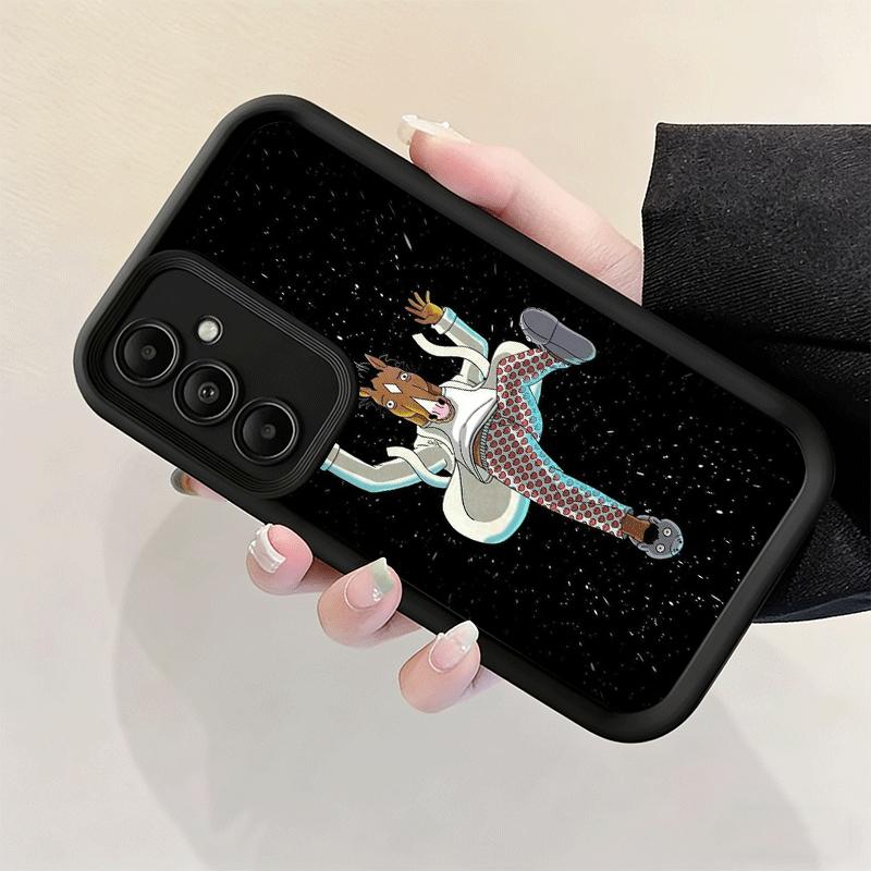 Phone Case for Samsung Galaxy S26 S25 Ultra S24 FE B-BoJack H-Horseman Funny Shell S23 Plus S22 + S21 S20 5G Soft Silicone Funda