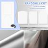 Yousheng Portable Blackout Curtain No Drilling Blackout Shade with Adhesive Hook And Loop Tape Fully Blackout Blinds for Baby Nursery RV Travel