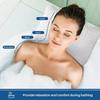 Polyester SPA Bath Pillow 2 Suction Cup Neck Pillow New Bathtub Cushion  Home Supplies