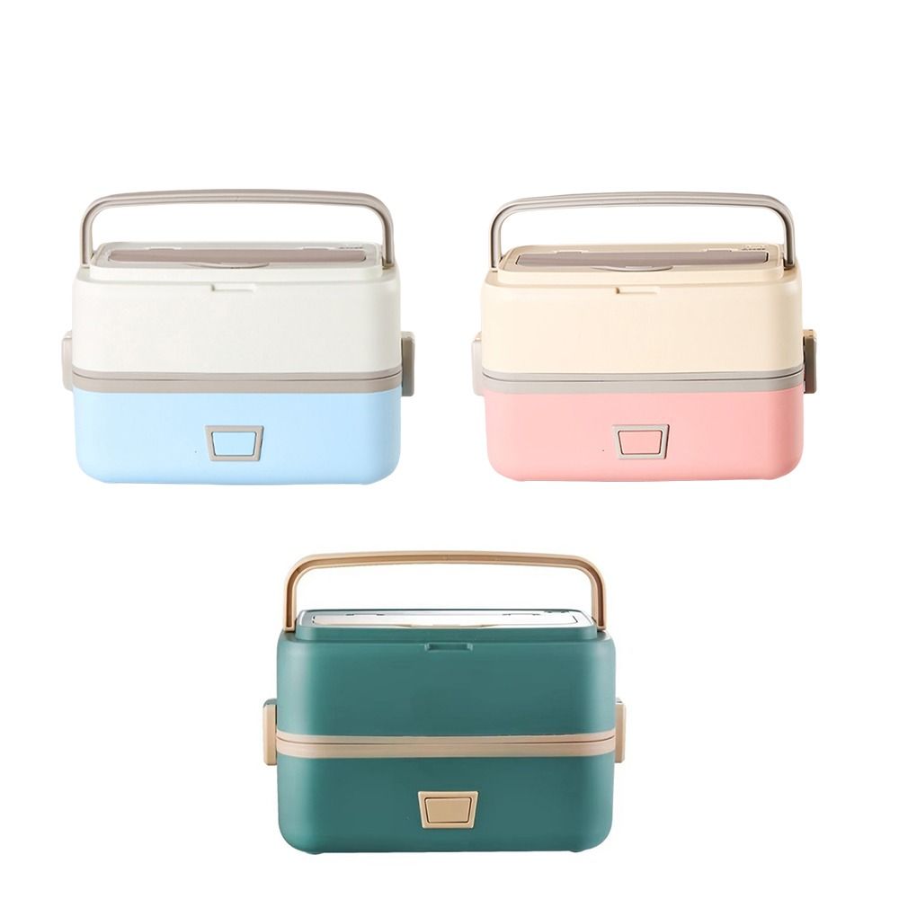 Leaf-proof Electric Heating Lunch Box Quick Heating Portable Insulated Lunchbox For Office Workers