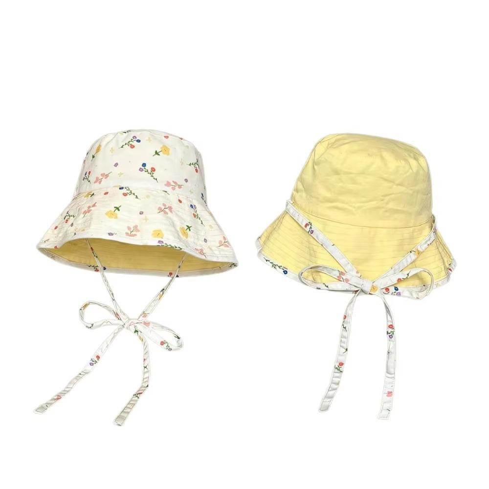 Женская панама с цветочным принтом, двусторонняя, летняя, от солнца, шляпа-ведро, для путешествий на открытом воздухе