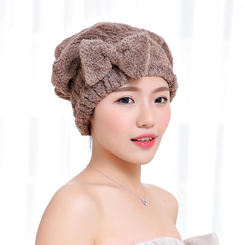 Крышка для сушки волос Микрофибра Ultra Absorbent Hair Dry Wrap Cap Fast Drier