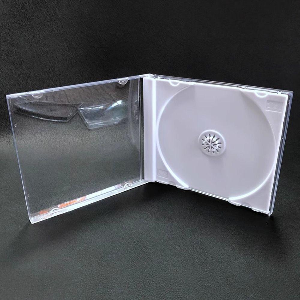 Translucency Disc CD Box Dust Protection Single Disc Storage Household CD Protective Case DVD Case