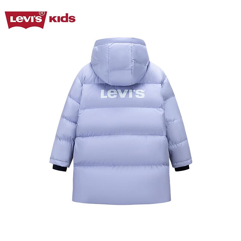 Levi's Детская зимняя куртка средней длины с 80% утиного пуха