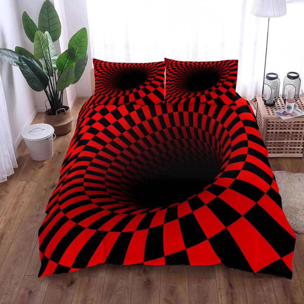 Комплект постельного белья Magical Space Optical Art Single Twin Double Queen King Cal King Size Комплект постельного белья