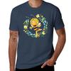 Maya The Bee With Flowers Tshirt Comfortable Basic Crew Neck Tee