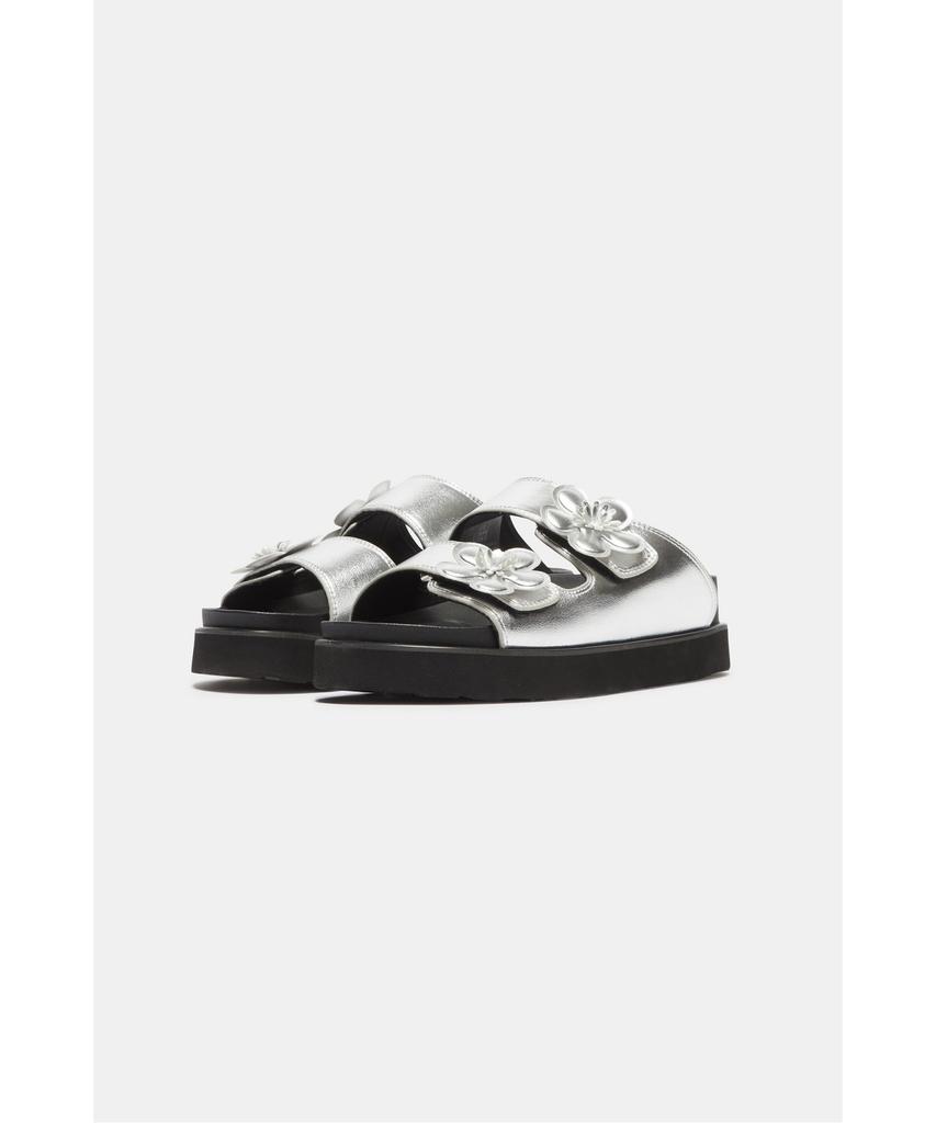 Suecomma Bonnie Posy Platform Slide(Silver)_Dg2Am26011Svx
