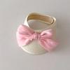 New Korea Style Baby Straw Caps Kids Sun Hats Empty Top Big Bow Hat Child Straw Sunshade Sunscreen Hats Baby Accessories Newborn