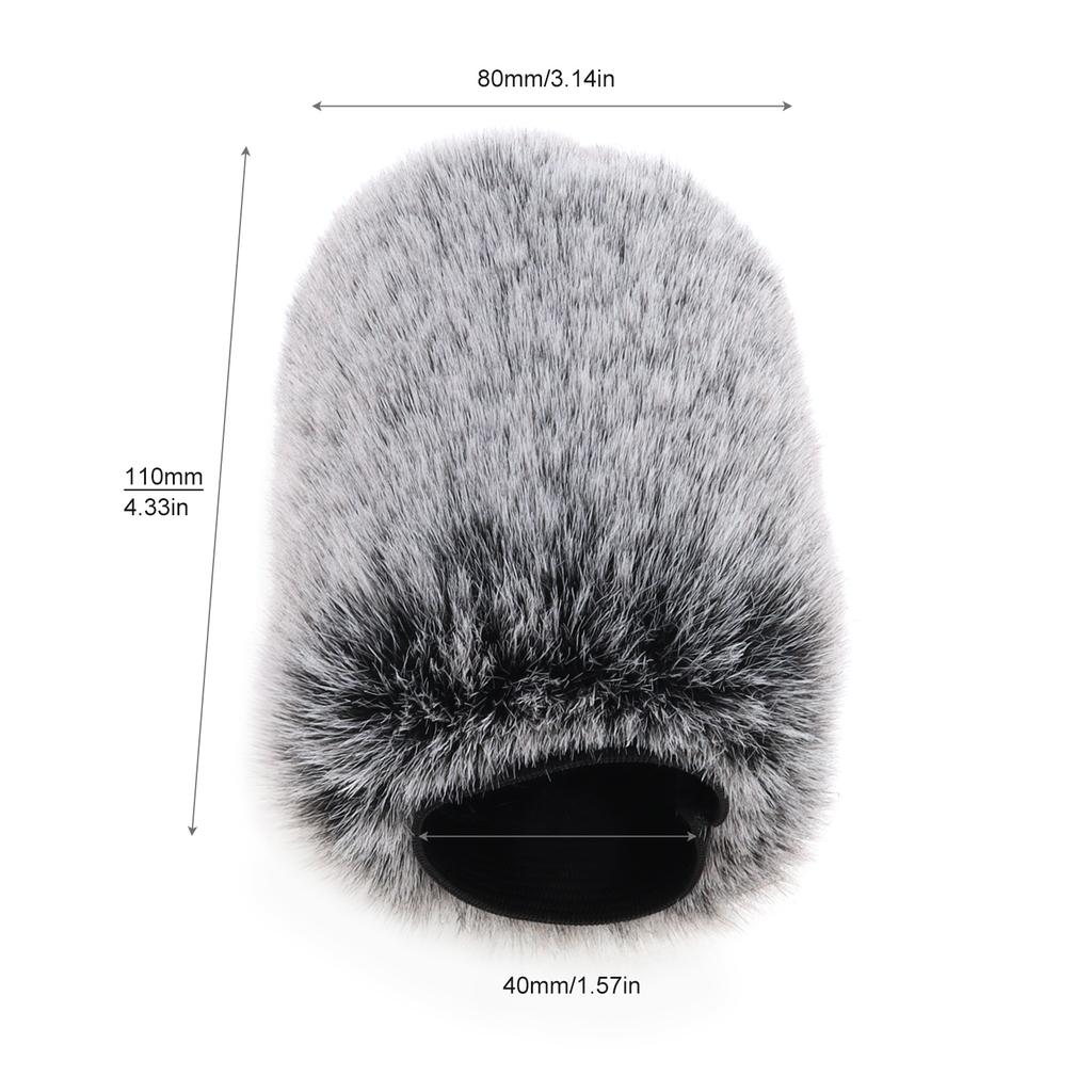 Наружный микрофон, ветрозащитная муфта, поп-фильтр, пушистая ветрозащитная крышка, ветрозащитная муфта для микрофона