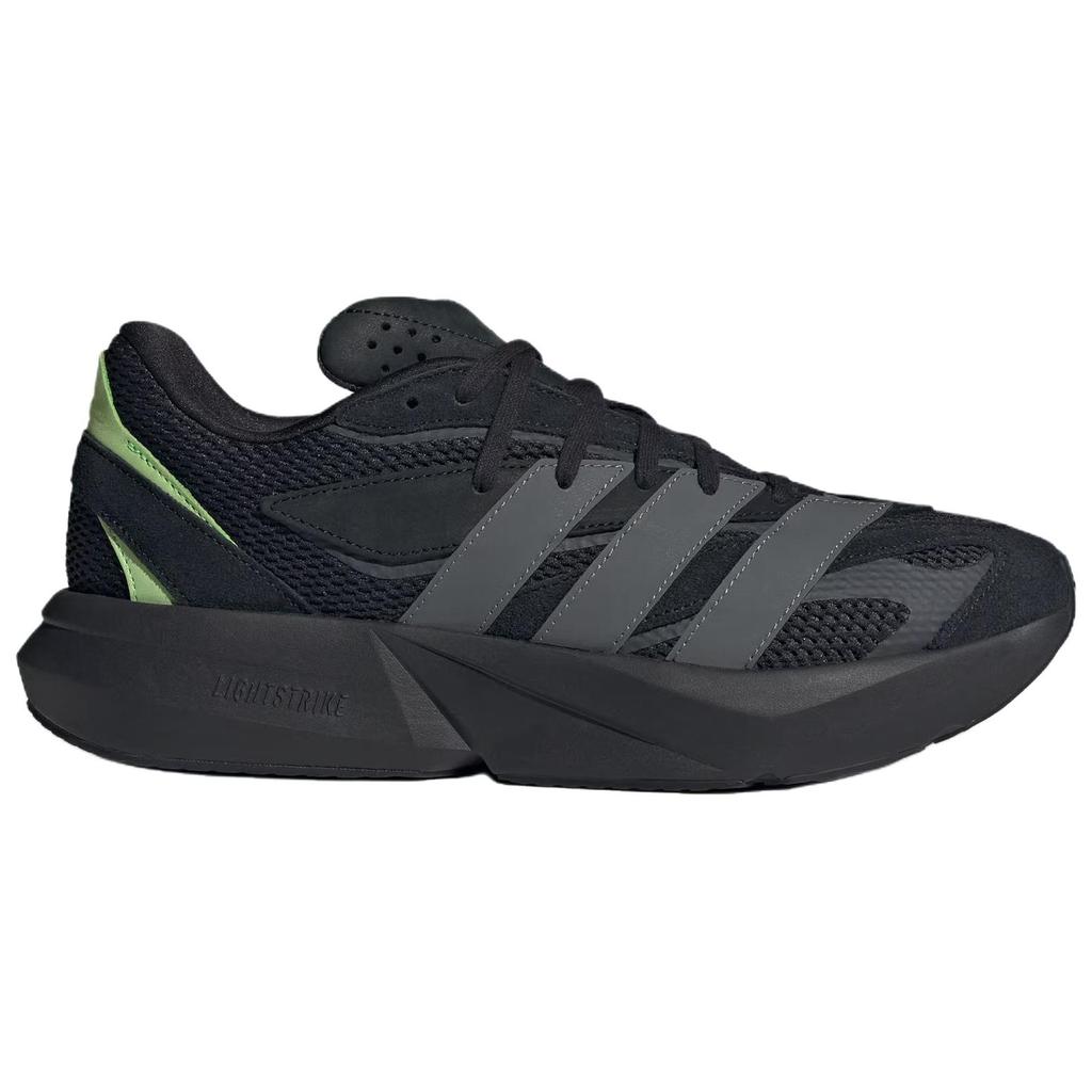 adidas Lightblaze Универсальные Удобные Сетчатые Прочные Низкие Кроссовки для Бега Мужские Кроссовки Черные JR3465