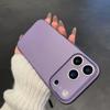 Тонкий матовый прозрачный чехол для телефона для iPhone 17 Air 16 15 14 13 12 Mini 11 Pro Max Plus 16E Полупрозрачный ударопрочный мягкий ТПУ задняя крышка