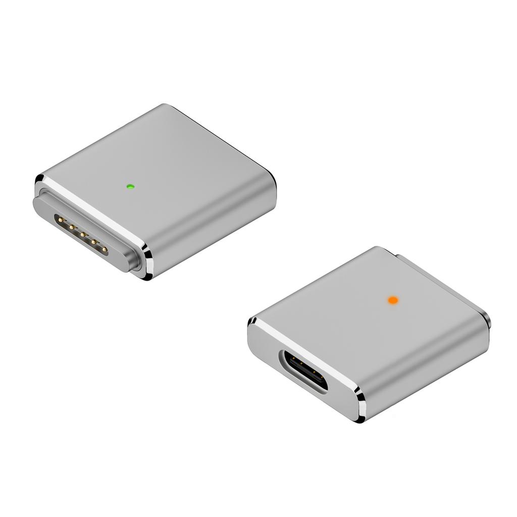 Тип C - Mag 3 100 Вт прямой разъем адаптера быстрой зарядки портативный конвертер для Book Air 15in M2Chip 2023