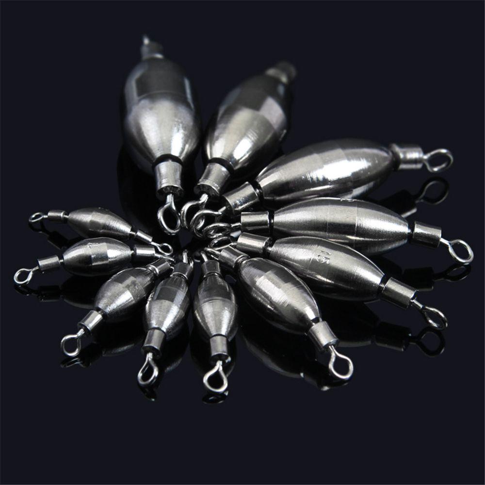 5Pcs Fishing Swivels Sinkers Swivels Rolling Connector Connecting Fishing Tools Tackle Accessories