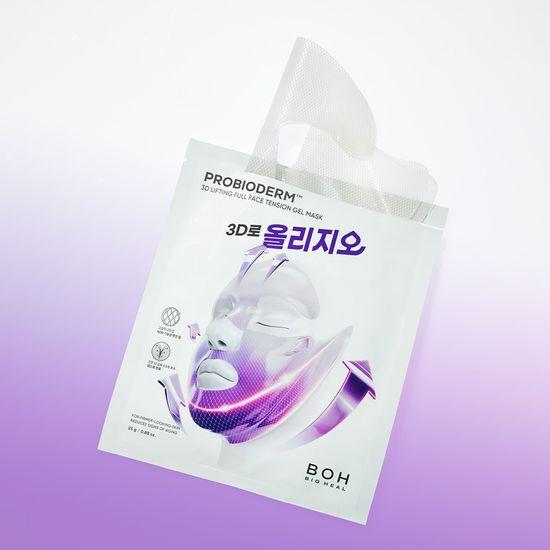 BIOHEAL BOH Маска для контурирования лица Probioderm 3D Lifting Full Face (1 лист) (Сотрудничество Oligio)