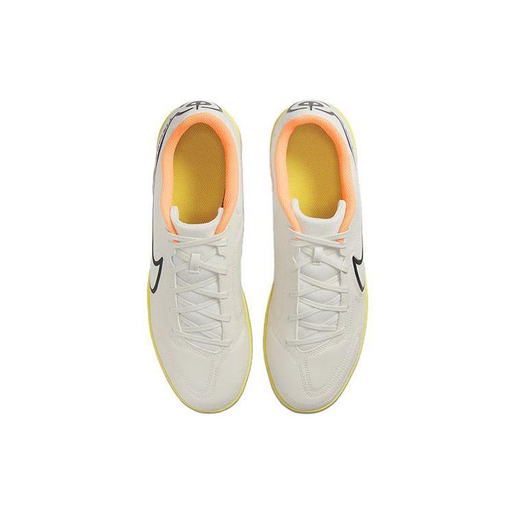 Nike Tiempo Legend 9 Club IC Phantom Yellow Strike Мужские кроссовки белые DA1189-002