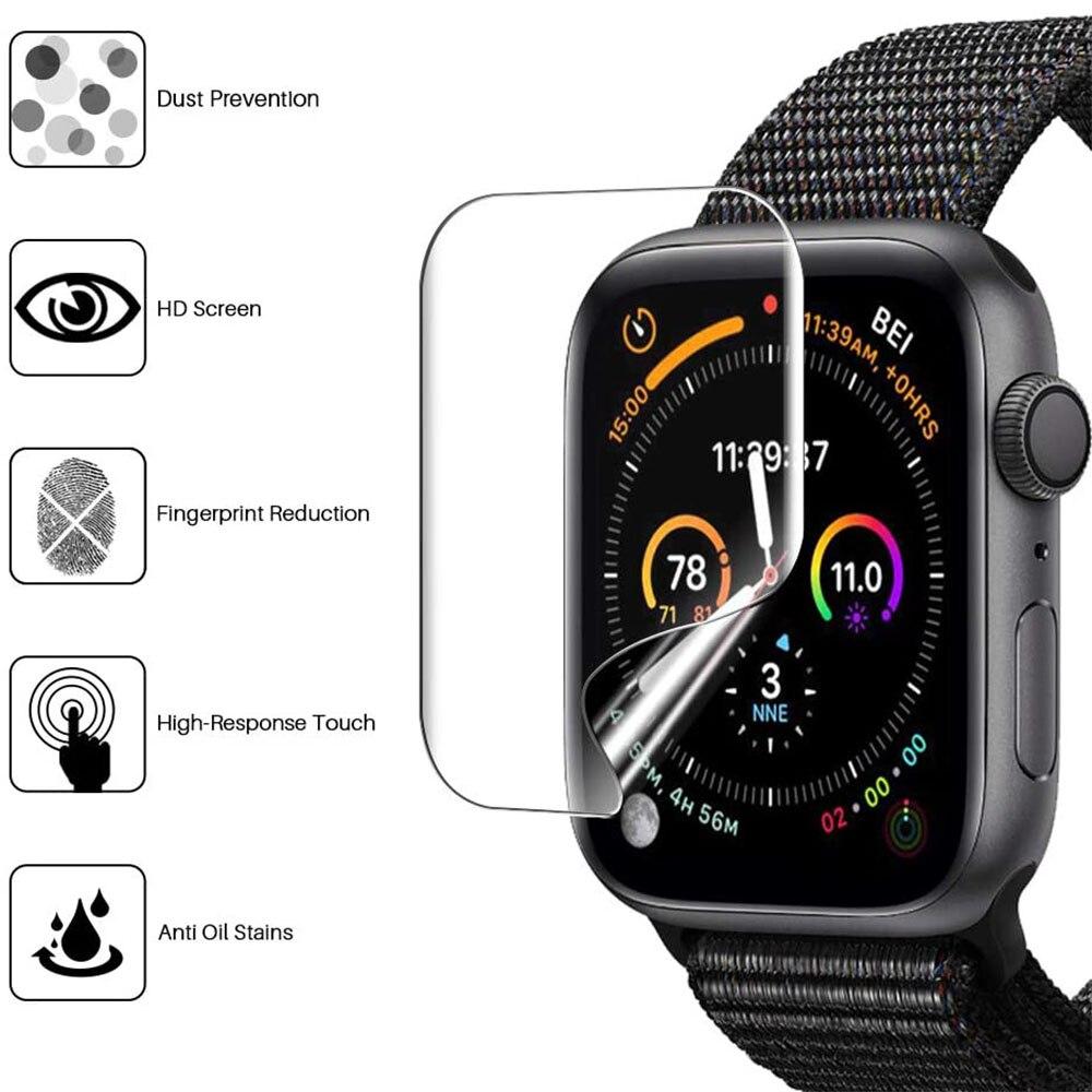 10X Защитная пленка для экрана для Apple Watch Series 8 Ultra 7 6 5 4 Se 44 ​​мм 40 мм 42 мм 38 мм 49 мм 41 мм 45 мм 41 40 45 44 49 мм Iwatch защитная пленка