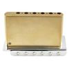 Musiclily Ultra BV008 ST Tremolo Unit Bridge with Vintage Steel Chrome 10.5mm 6-point Saddles,