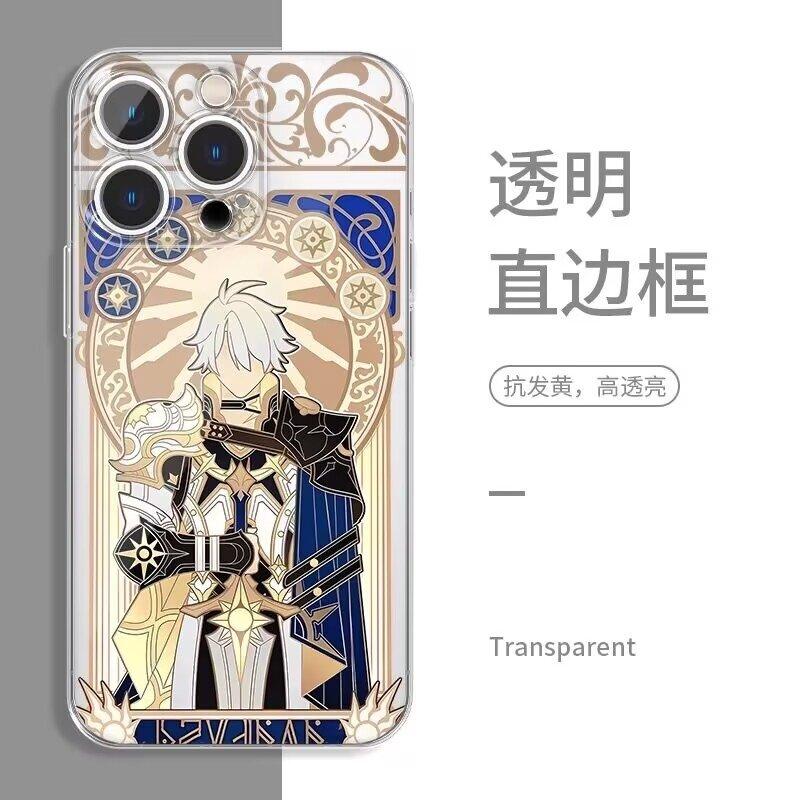 Чехол для телефона Honkai Star Rail Phainon для Xiaomi Redmi Note 14 13 12 11 Pro Plus 11S 12S 10 10S Turbo 4 14C 13C 12C Прозрачная крышка
