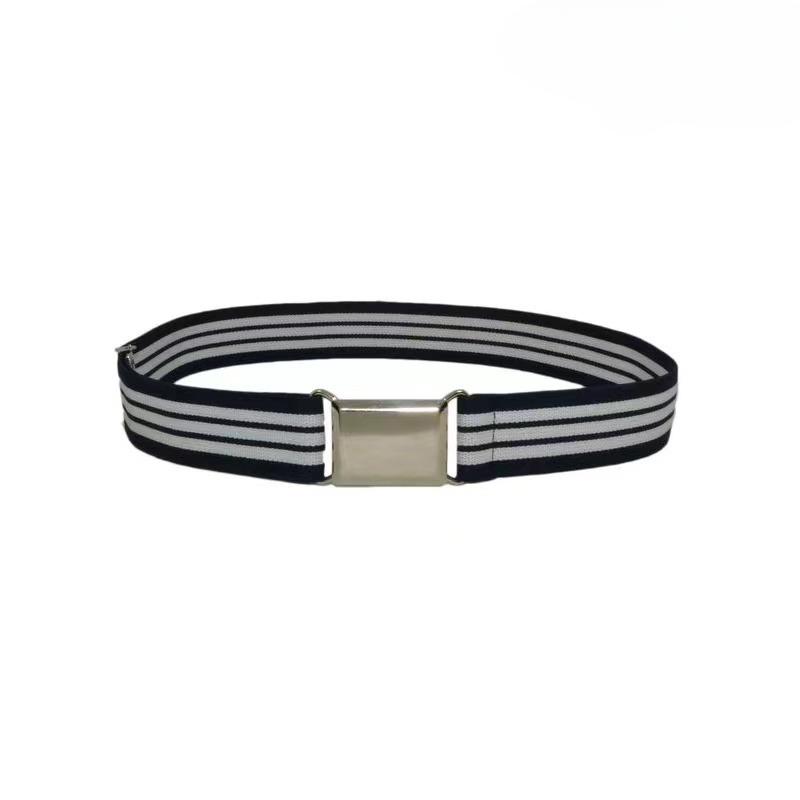 Child Elastic Belt For Boys Girls Adjustable Scout Training Children Students Belt Elastic Belt Width of 2.5 Cm