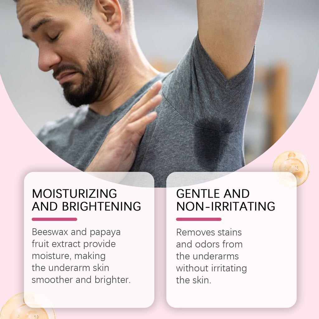 Дезодорант без алюминия, антиперспирант-карандаш, дезодорант-карандаш для подмышек, сохраняет свежее дыхание, нежирный, 30 г