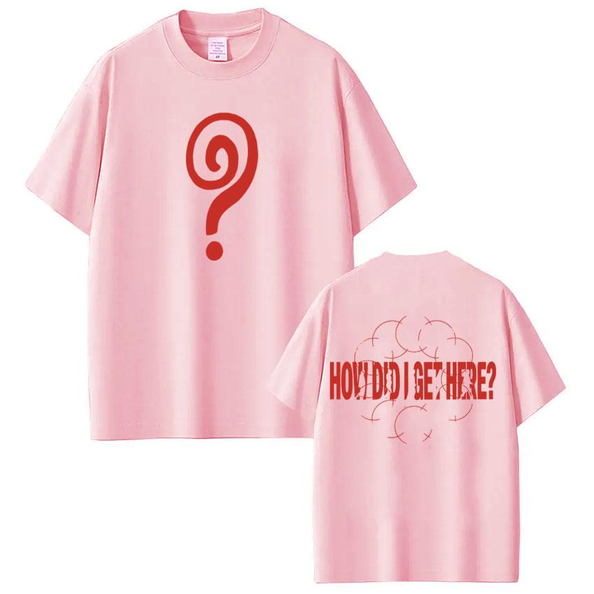 Singer Louis Tomlinson How Did I Get Here Tour 2026 Print Tshirt Unisex Women Hiphop Tshirt Loose Casual Cottonshirs Fan Gifts