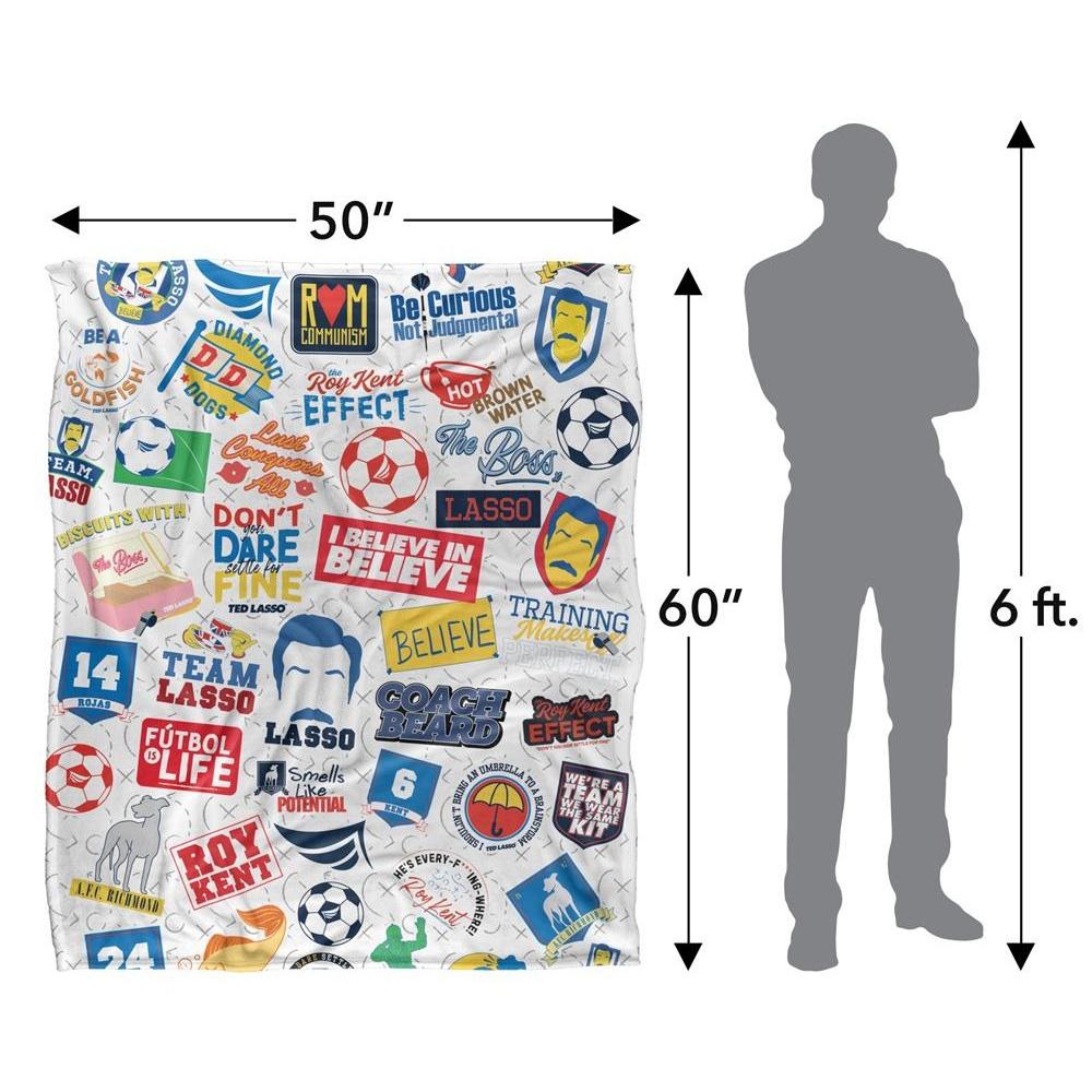 Ted Lasso All-Over Print Blanket