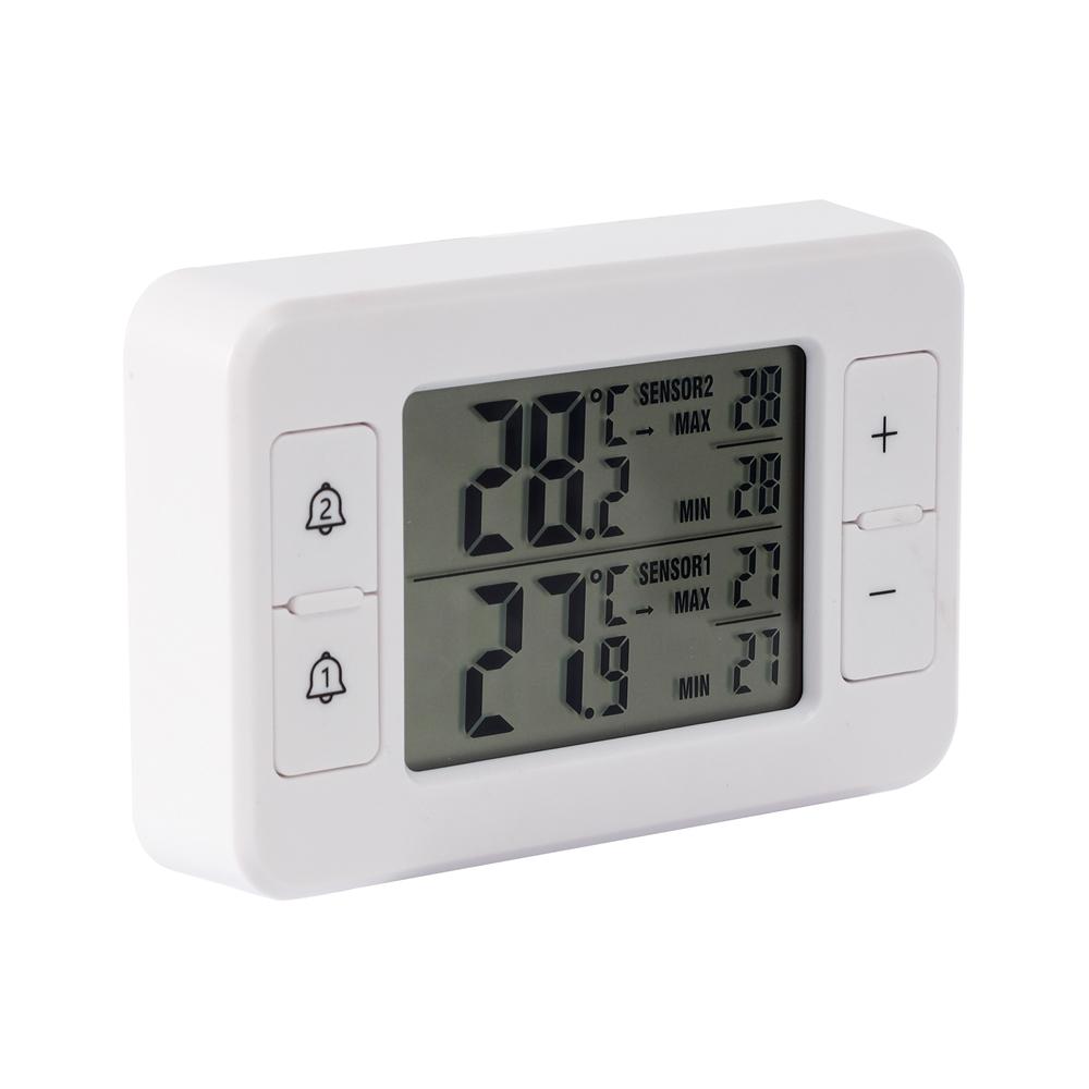 Wireless Digital Refrigerator Thermometer Accuracy Home Freezer Temperature Monitor Recorder -40℃~60℃ Temperature Sensor Alarm