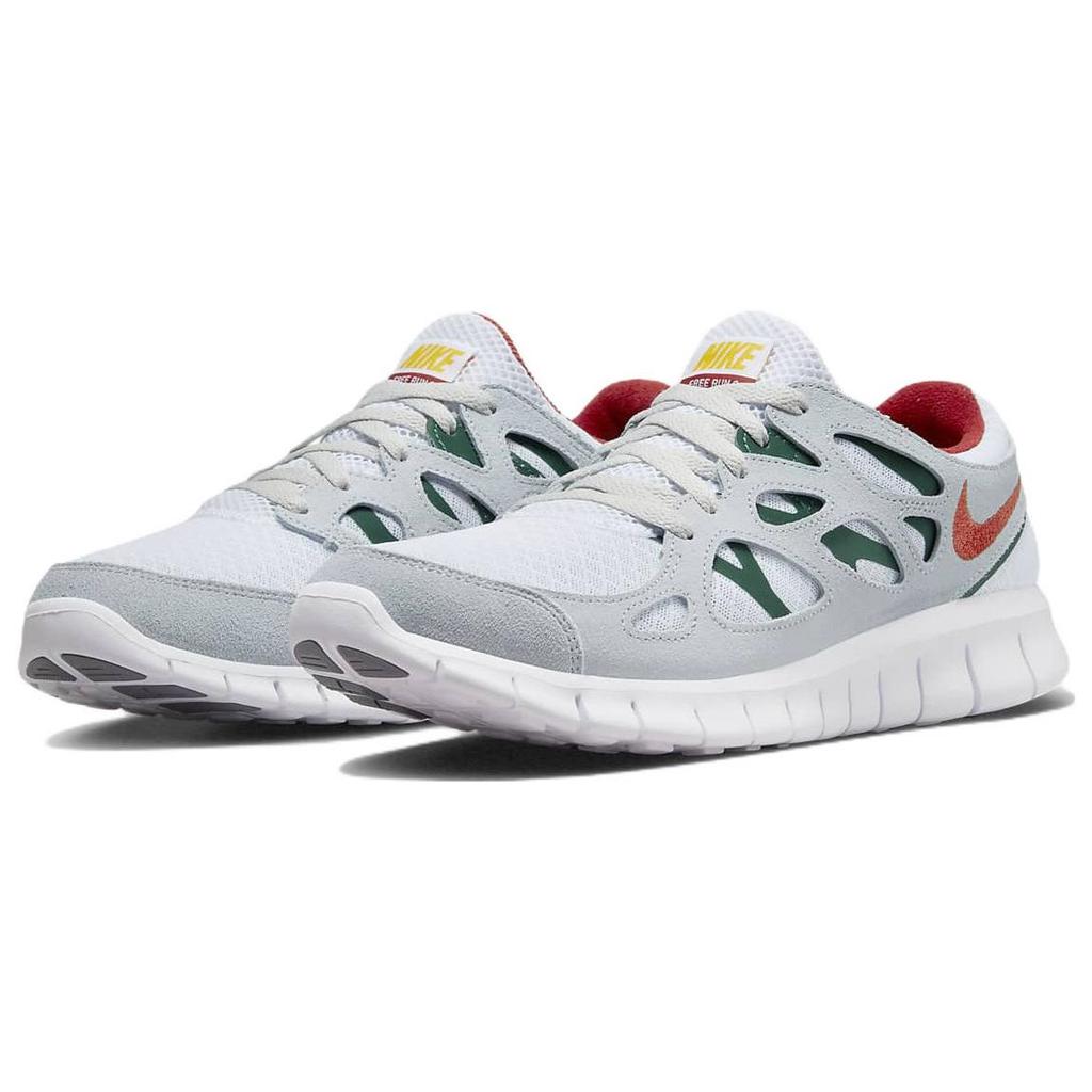 Nike Free Run 2 'Белый Ущелье Зеленый Киноварь' 537732-102 Мужские