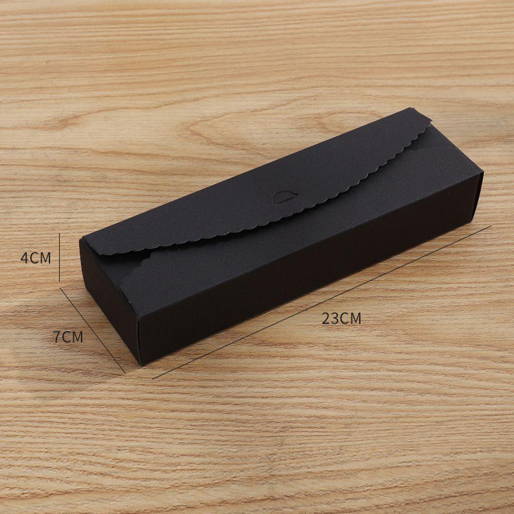 Cookies, Nougat Lace Edge Long Cupcake Cases Mooncake Packing Kraft Paper Box Gift Packaging Boxes