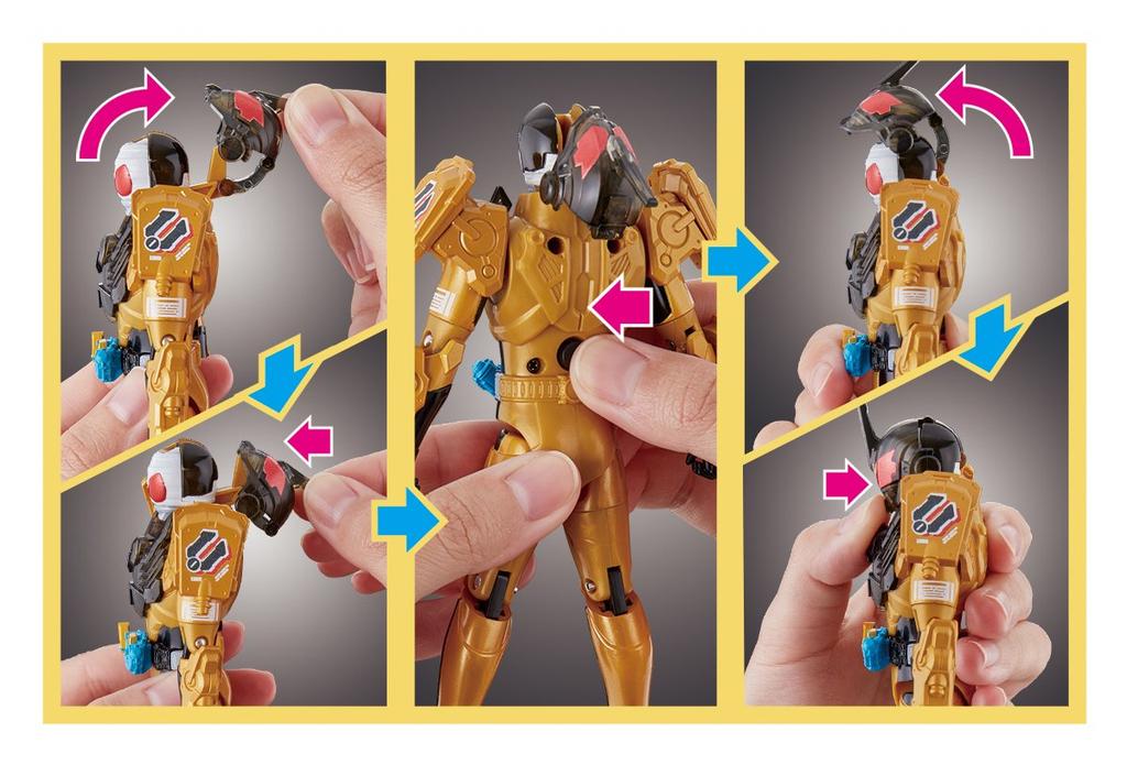 Kamen Rider Build Серия смены бутылок 10 Kamen Rider Grease