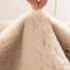 Non-Slip Sofa Cushion Four Seasons Universal Thickened Seat Cover Winter Anti-Rabbit Fur Simple Pouch