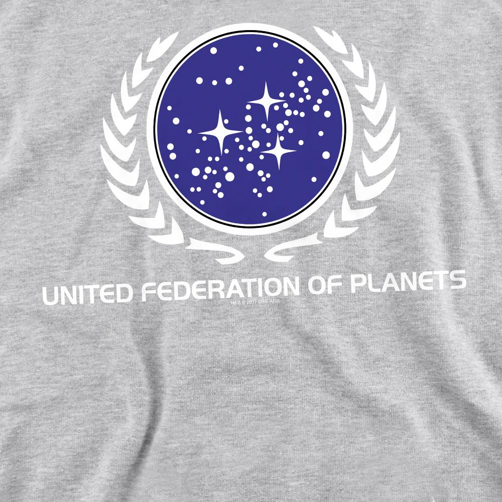 Star Trek Unisex Adult United Federation Logo Sweatshirt