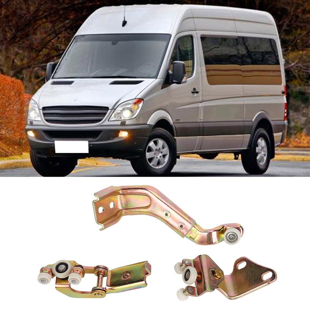 Комплект направляющих роликов правой сдвижной двери автомобиля подходит для Mercedes Sprinter 1995 2006 9017601347