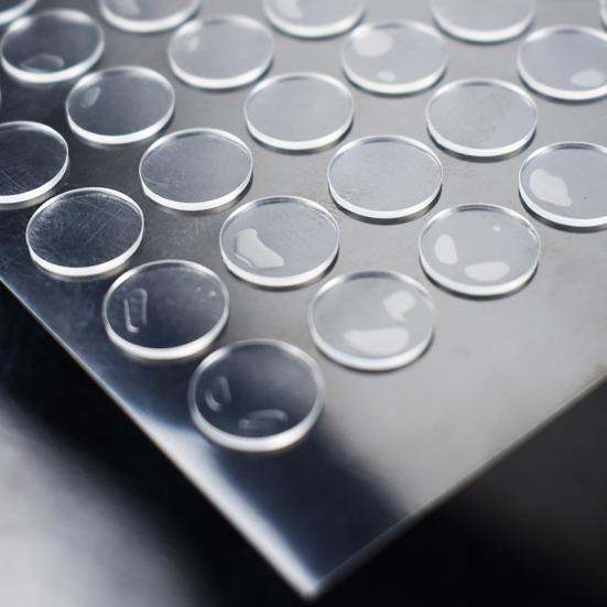 100 шт., прозрачные двусторонние липкие точки, высокая прозрачность, сильная вязкость, съемные, без следов, широко используемые клейкие точки «сделай сам», 100 шт.