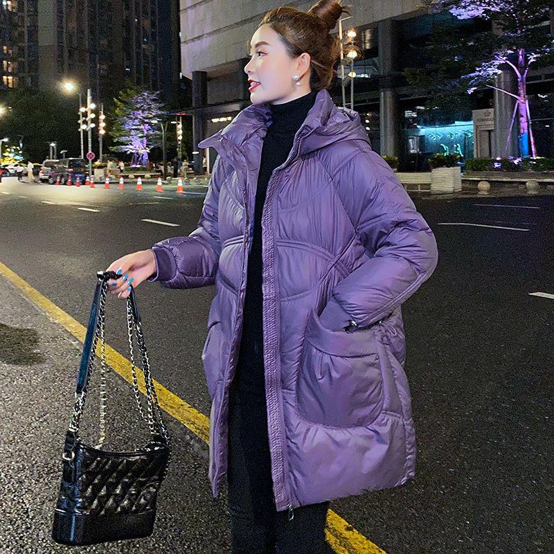 Women's All-match Western-style Padded Jacket, Women's Padded Jacket, Loose Bread Jacket, Mid-length Padded Jacket