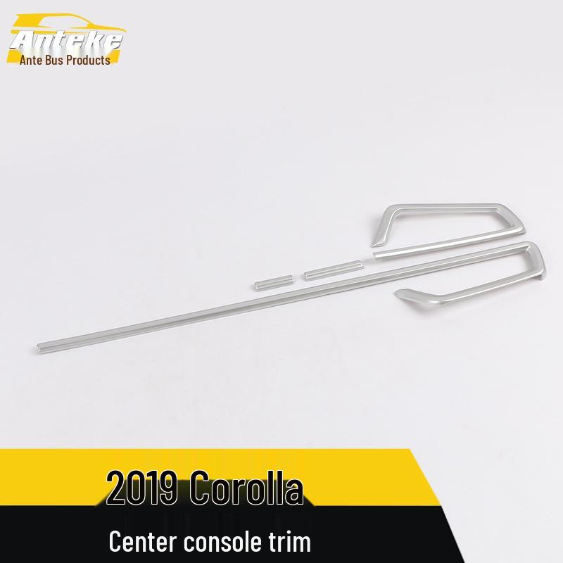 Декоративные яркие полоски и аксессуары Antker для центральной консоли и подстаканника Corolla 2019 года