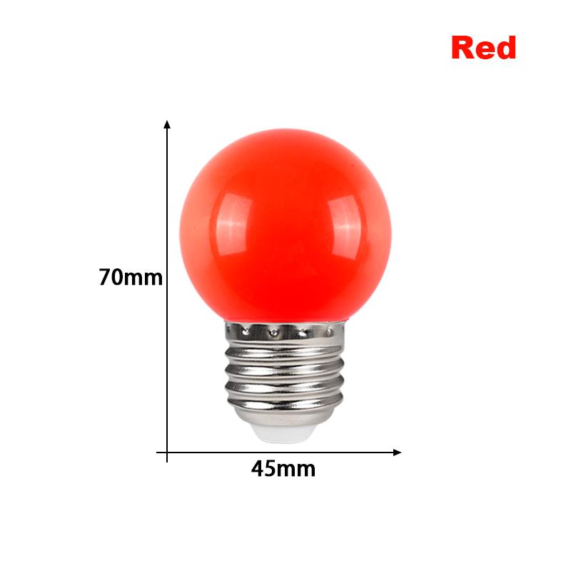 10 шт. светодиодных ламп E27 светодиодная лампа 3 Вт 1 Вт AC 220 В лампочка холодный теплый белый цвет больше цветов Lampada светодиодный прожектор Bombilla домашний декор маленькая лампочка