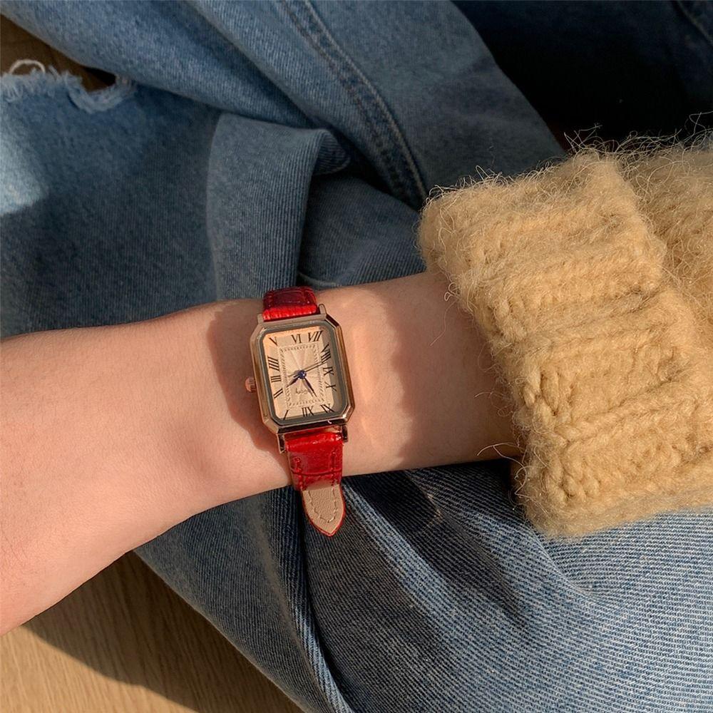 Elegant Women's Wrist Watch Portable Ladies Business Watches Trendy Women's Quartz Watch Female
