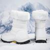 TUINANLE Снежные сапоги, женская водонепроницаемая женская обувь, сохраняющие тепло, зимние женские сапоги с мехом и плюшем