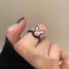 Couple Ring Finger Ring Rabbit Fashion Jewelry Harajuku Ring Women Opening Ring Korean Style Ring